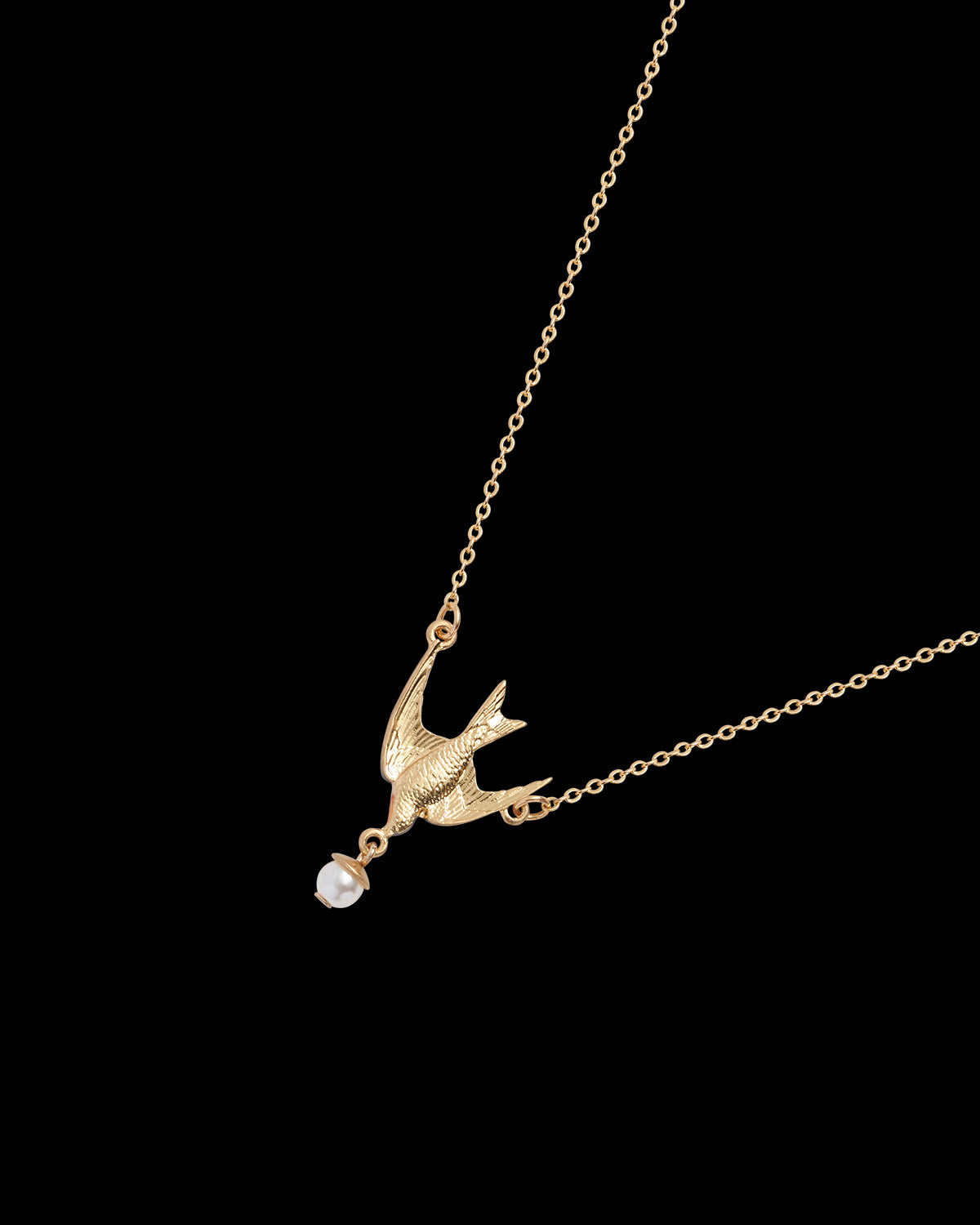 Collar Golondrina & Perla