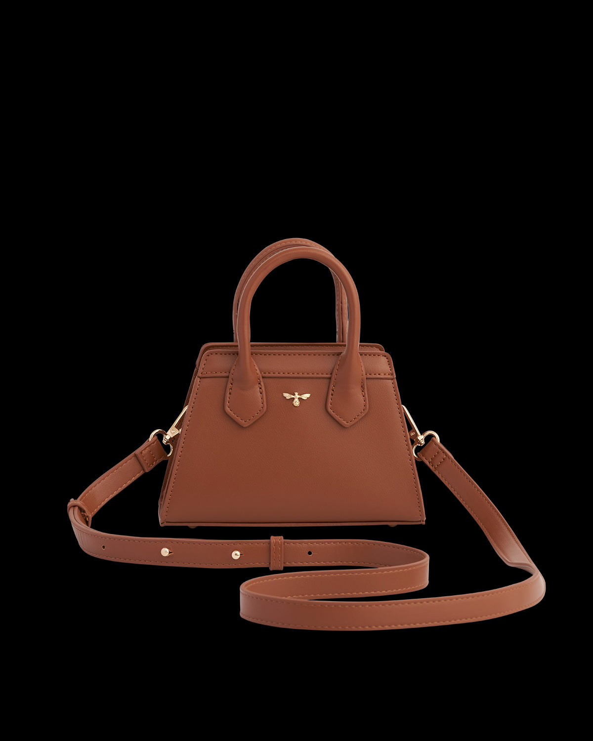 Deco Blooms Mini Tan Tote