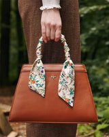 Botanical Pumpkin Tote- Tan by Fable England