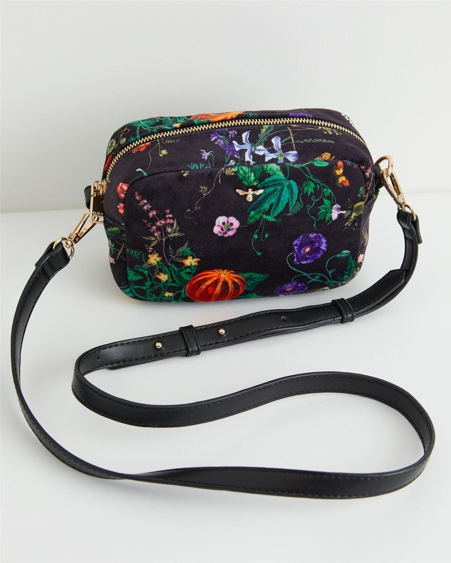 Pumpkin Black Camera Bag by Fable England