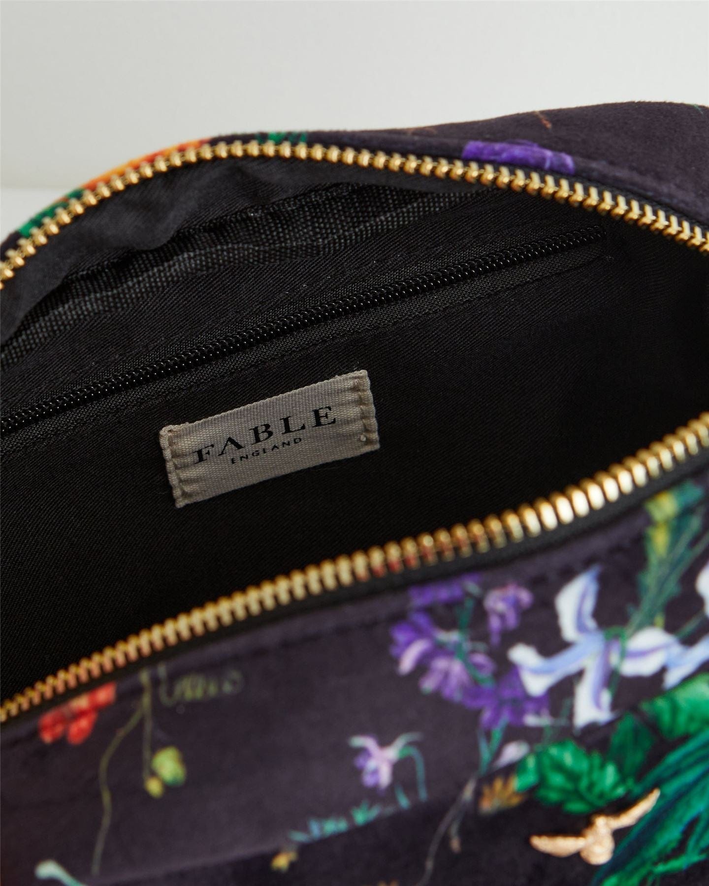 Pumpkin Black Camera Bag by Fable England