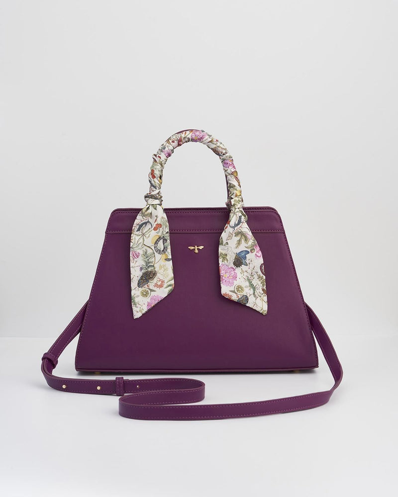 Plum tote bag shop
