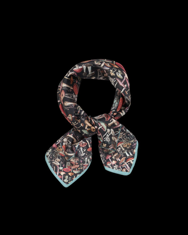 Magical Mushroom Square Scarf