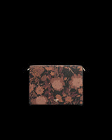 Deco Blooms Black Crossbody Handbag