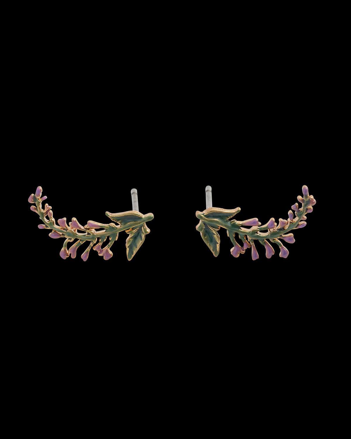 Pendientes Lavanda