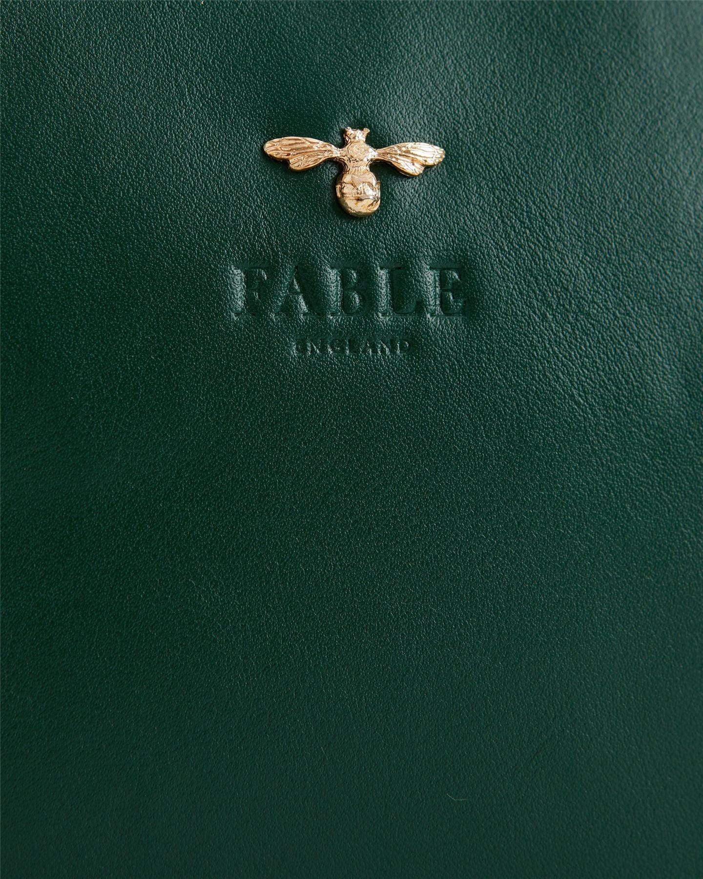 Camera Bag Green with Printed Strap by Fable England