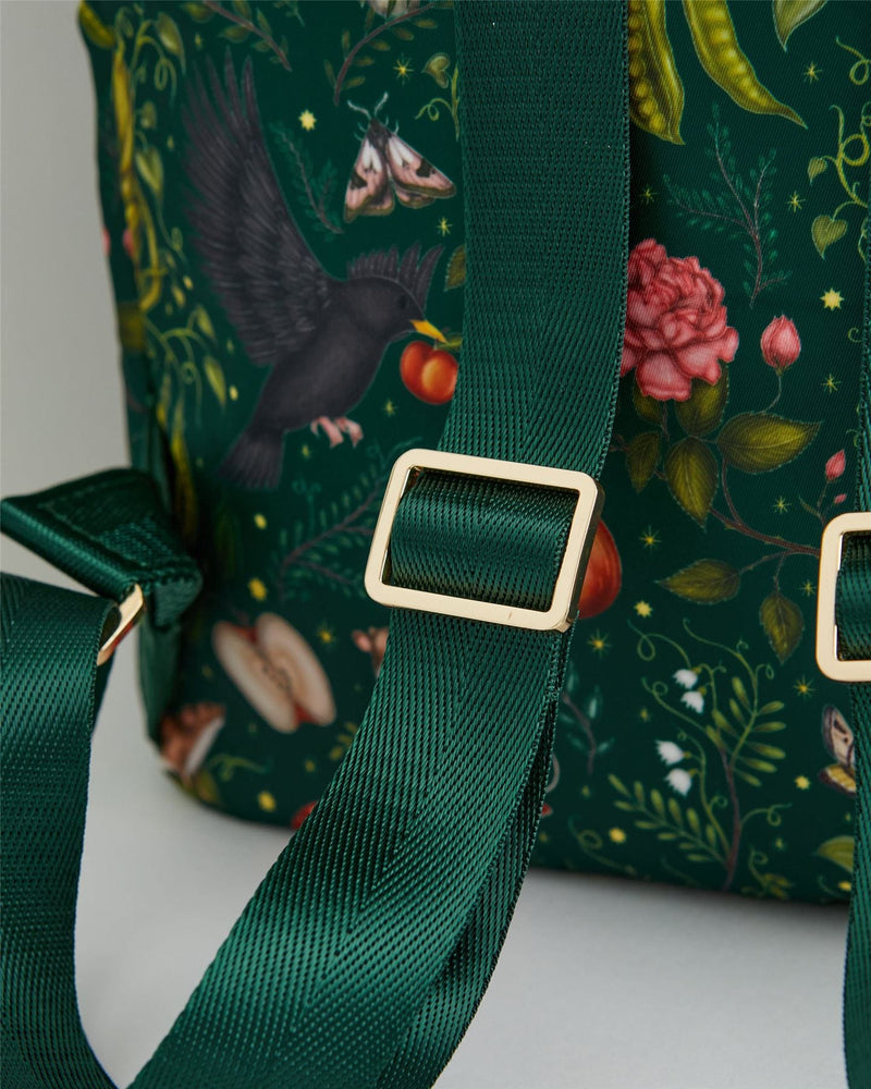 Catherine Rowe x Fable Into the Woods Green Backpack by Fable England