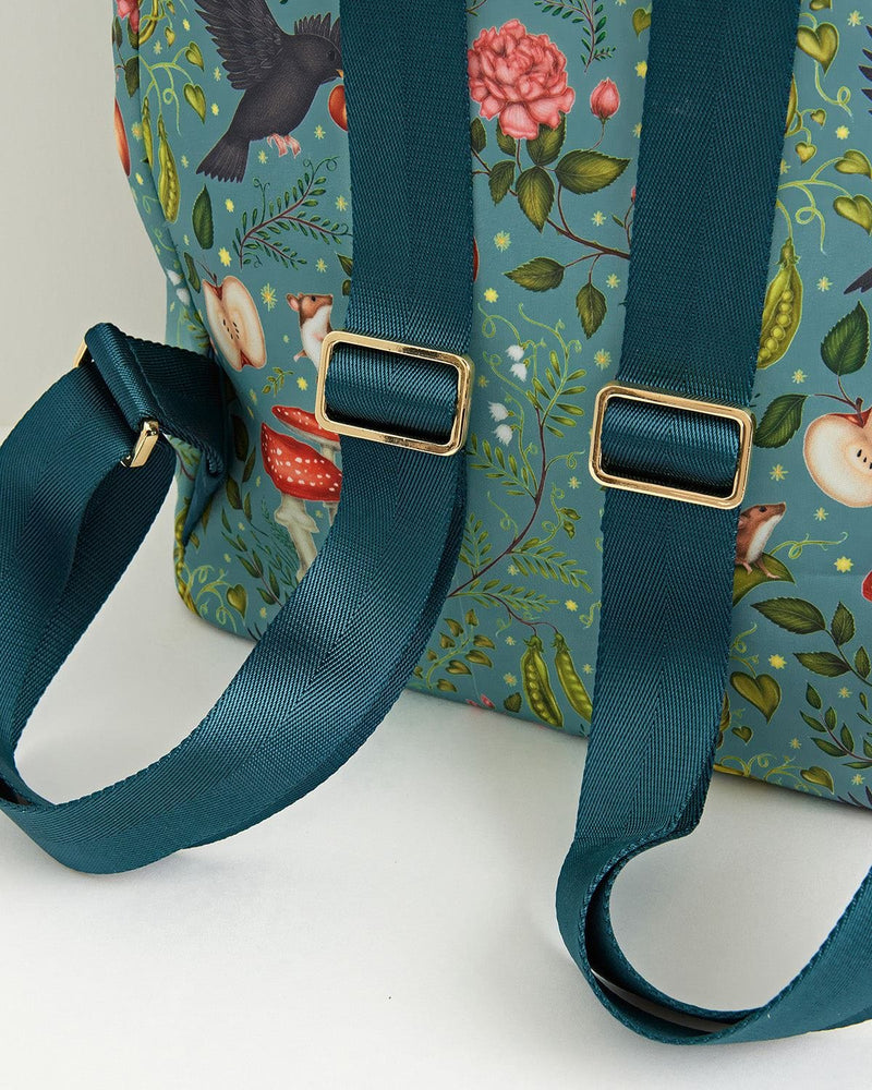 Into The Woods Backpack Teal by Fable England