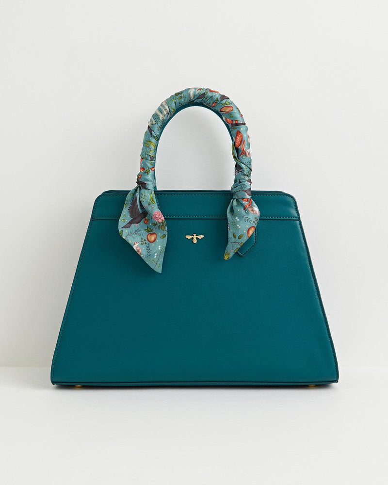 Catherine Rowe Into The Woods Tote - Teal by Fable England