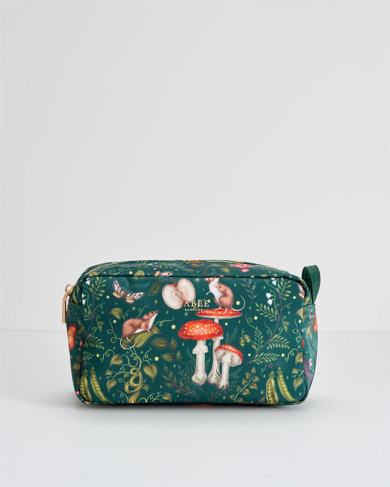 Catherine Rowe Into the Woods Travel Pouch - Green by Fable England