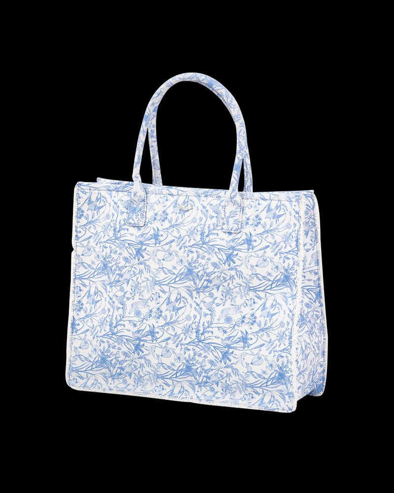 Bunny Blues Structured Tote