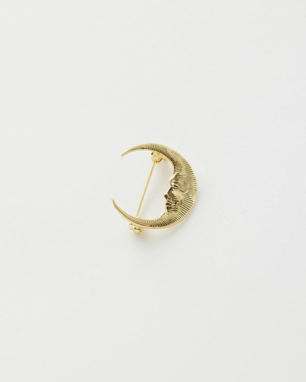 Celestial Moon Brooch by Fable England