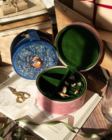 Chloe Dormouse Jewellery Box Navy by Fable England