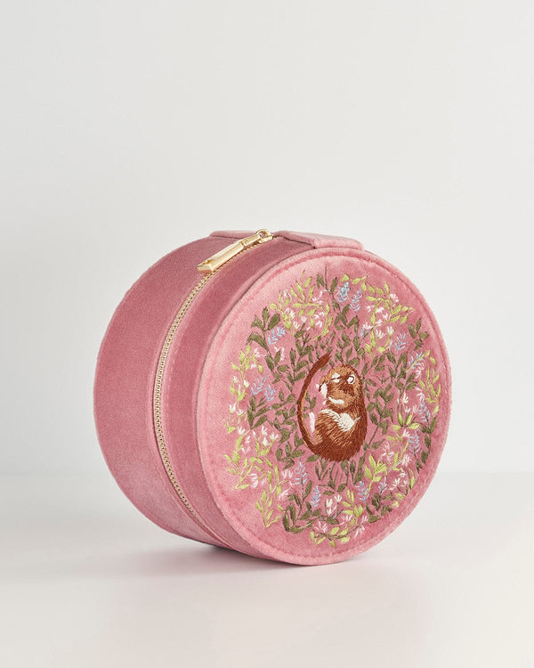Fable Chloe Dormouse Jewellery box Pink by Fable England