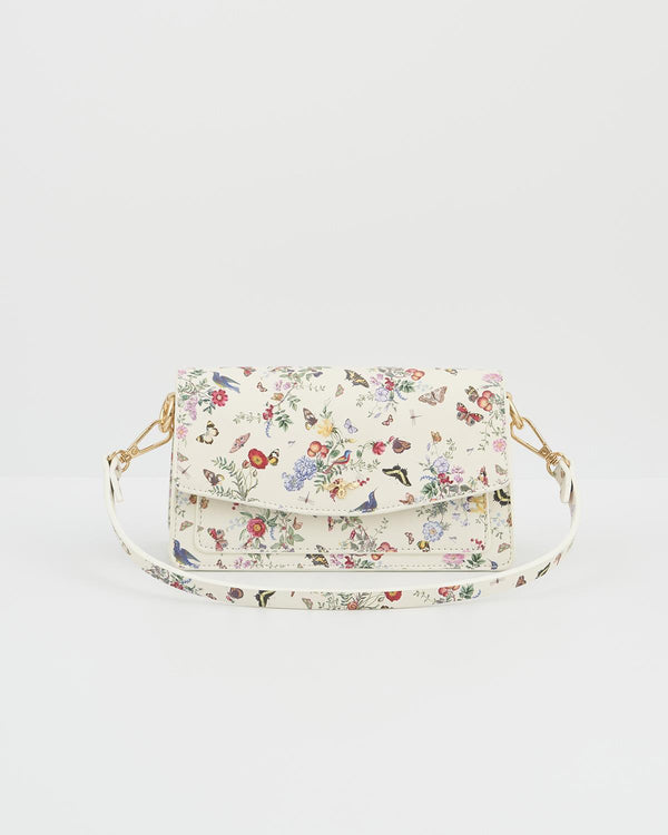 Alice Garden Ivory Shoulder Bag