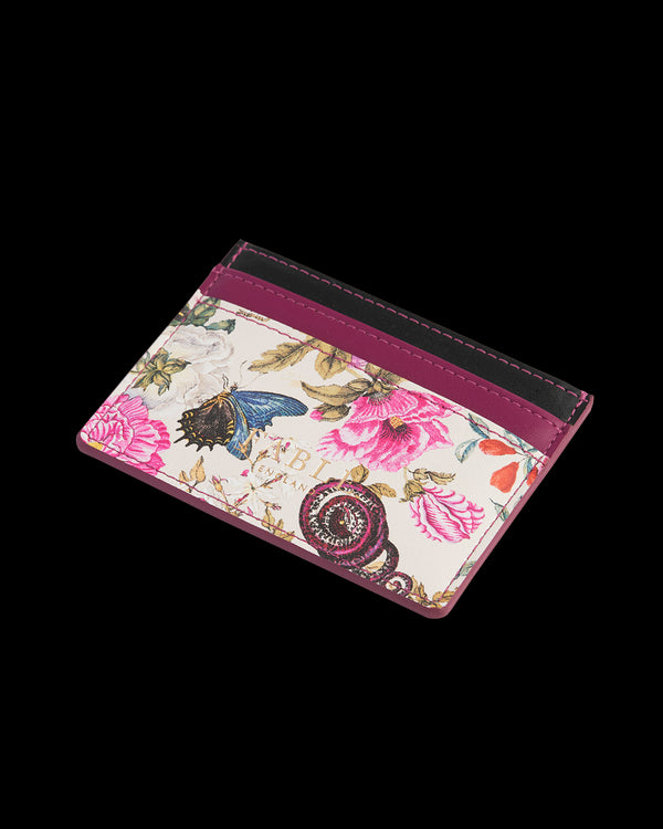 Floral Engravings Card Holder