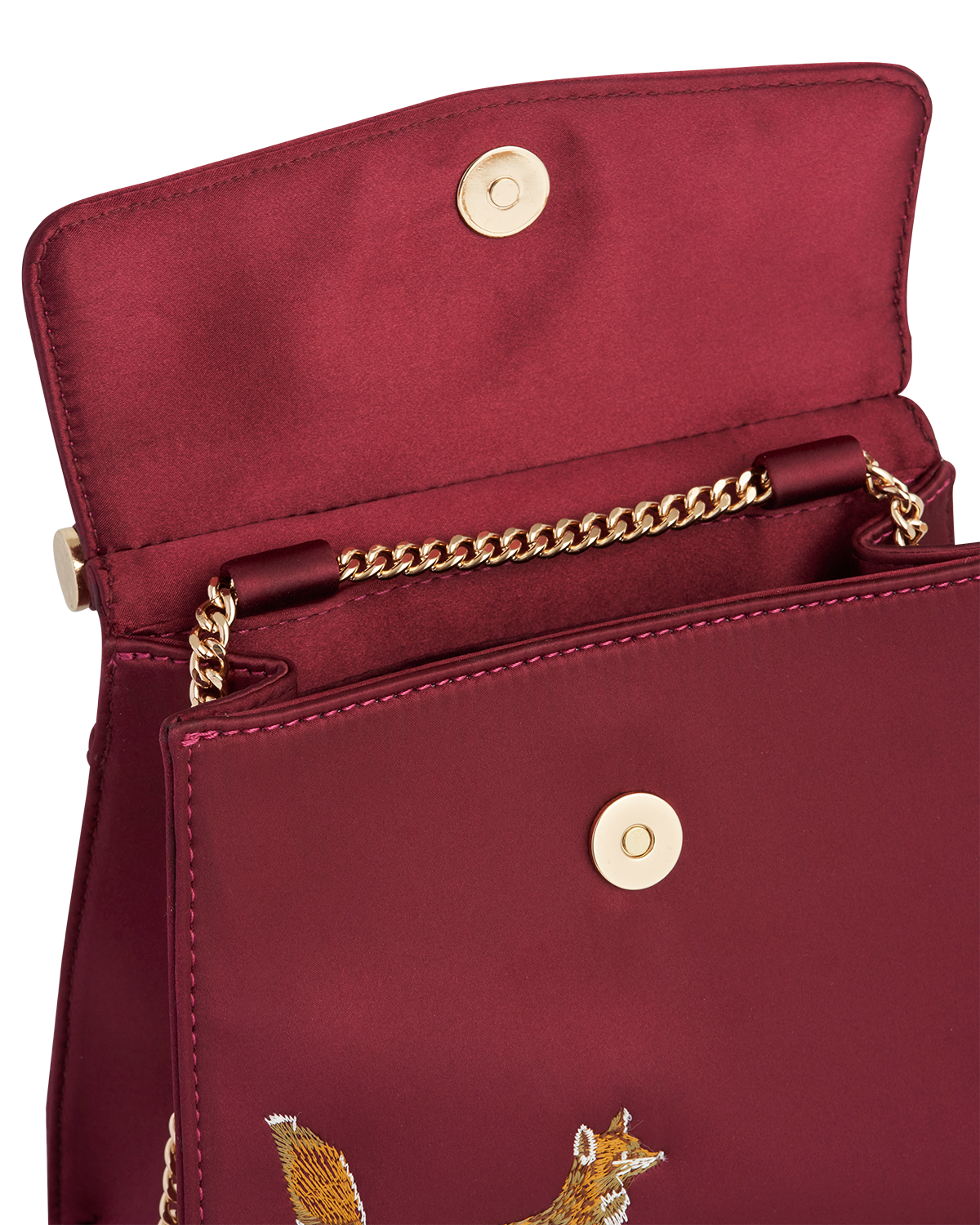Fox & Mushroom Satin Tote | Fable England
