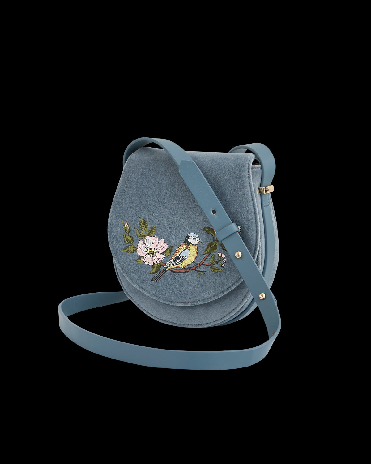 Blue Tit Saddle Bag