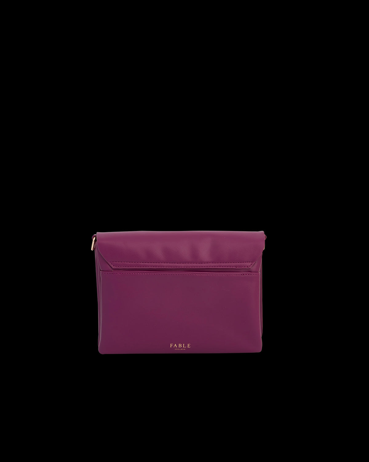 Bolso Bandolera Flores - Ciruela