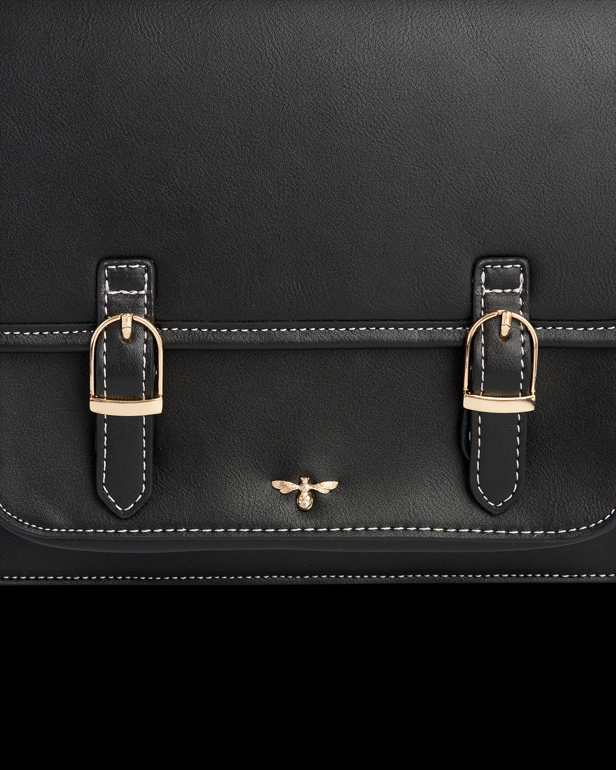 Bolso Satchel Magical Mushroom Negro