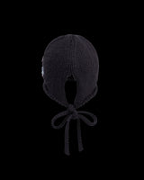 Forget-Me-Not Knitted Navy Bonnet