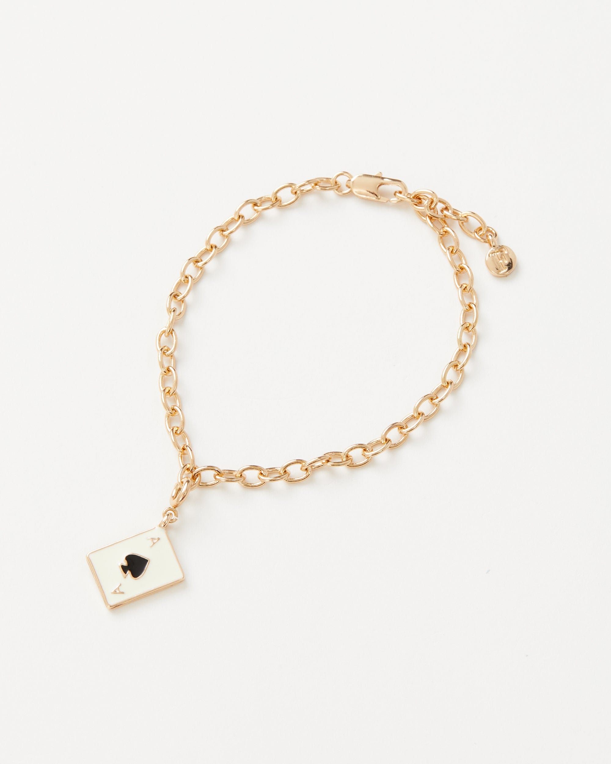 Enamel Ace of Spades Charm by Fable England