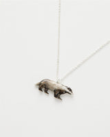 Enamel Badger Short Necklace by Fable England