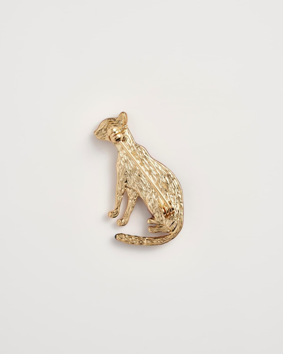 Enamel Bengal Cat Brooch by Fable England