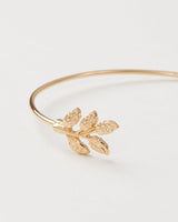 Enamel Blue Butterfly Bangle by Fable England