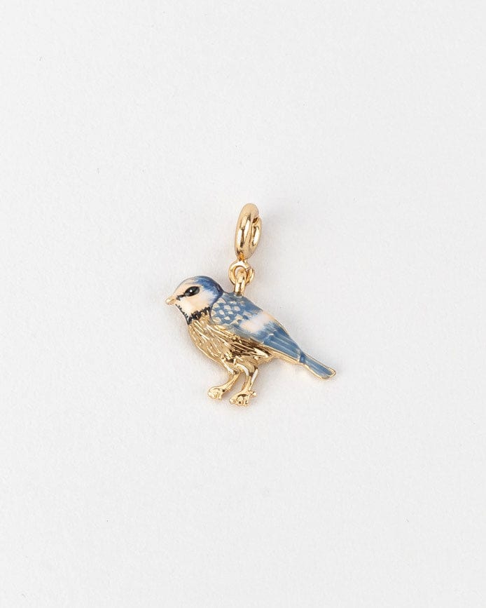 Enamel Blue Tit Charm by Fable England
