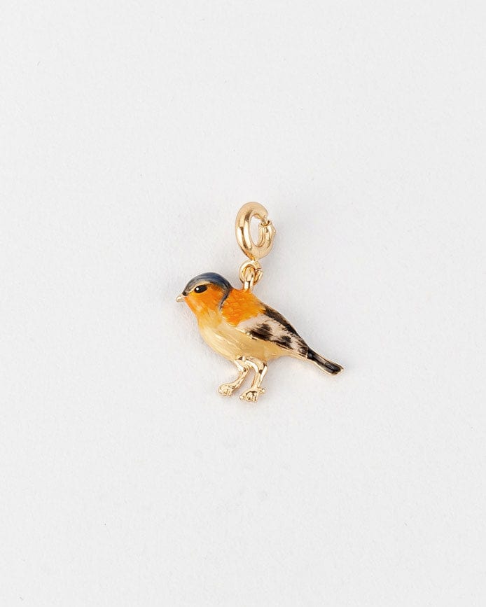 Enamel Chaffinch Charm by Fable England