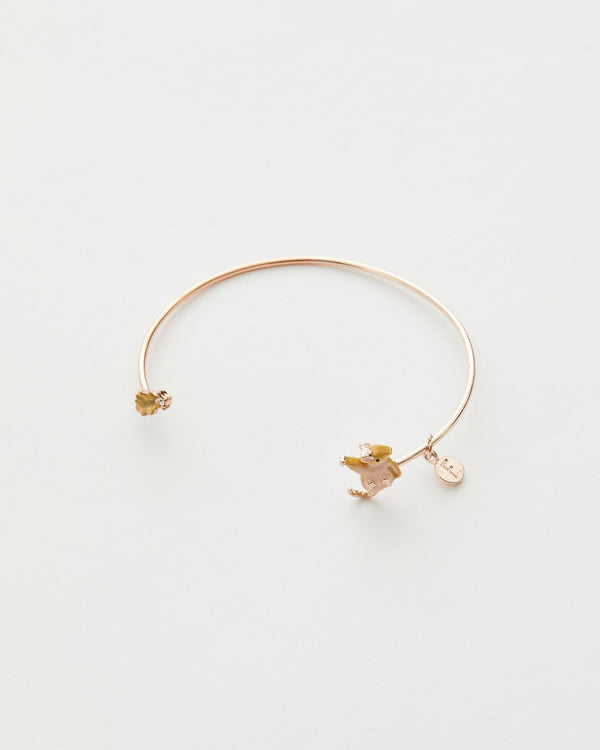 Enamel Dormouse Bangle by Fable England