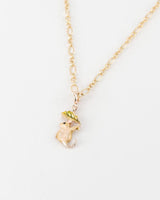 Enamel Dormouse Collector Chain Necklace by Fable England