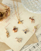 Enamel Fawn Charm by Fable England