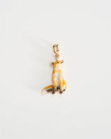 Enamel Fox Charm by Fable England