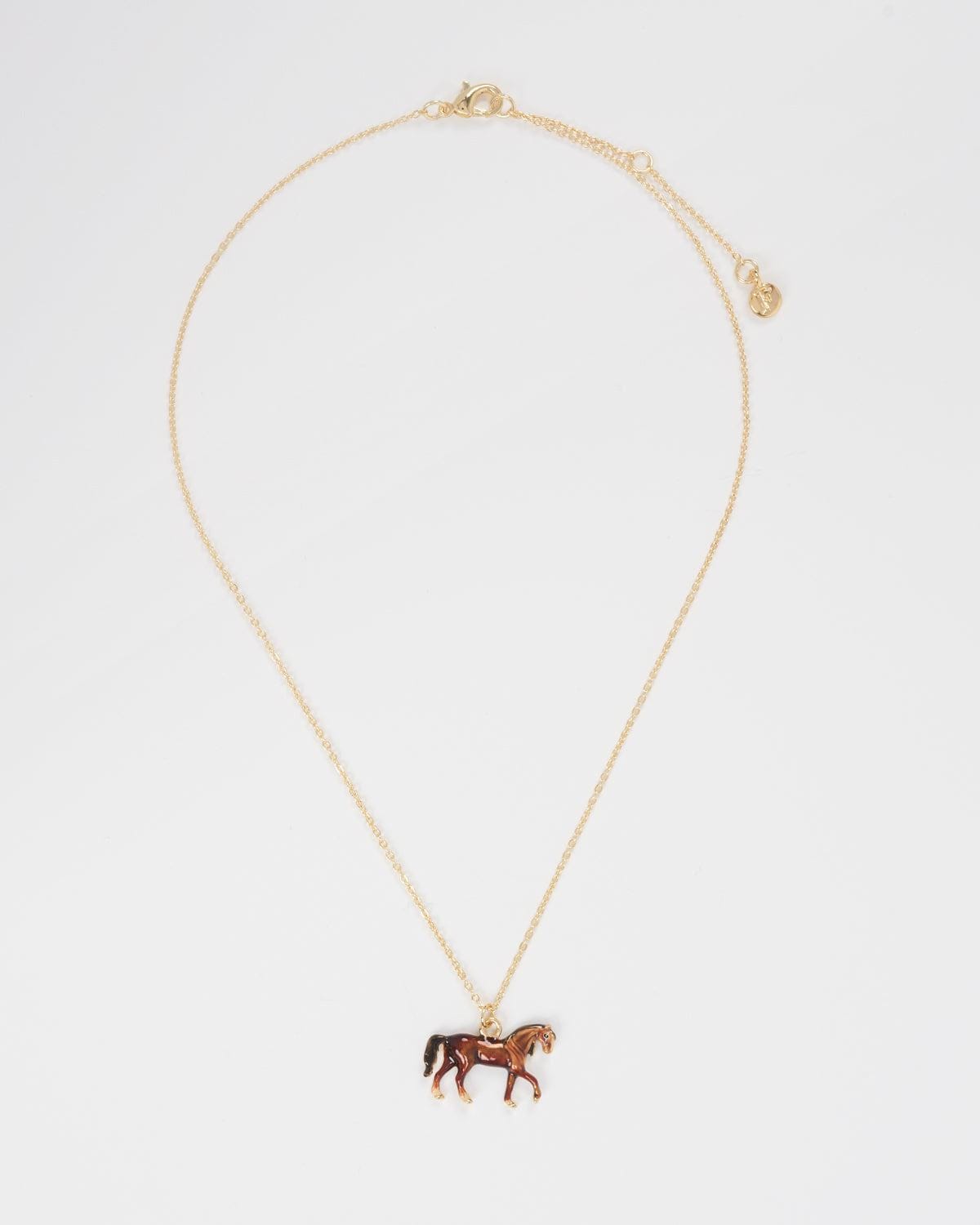 Enamel Horse Necklace by Fable England