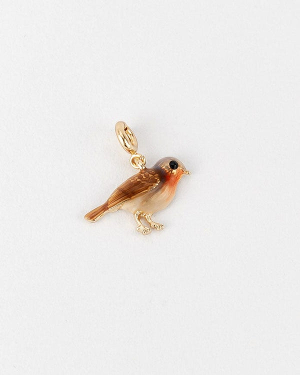 Enamel Robin Charm by Fable England