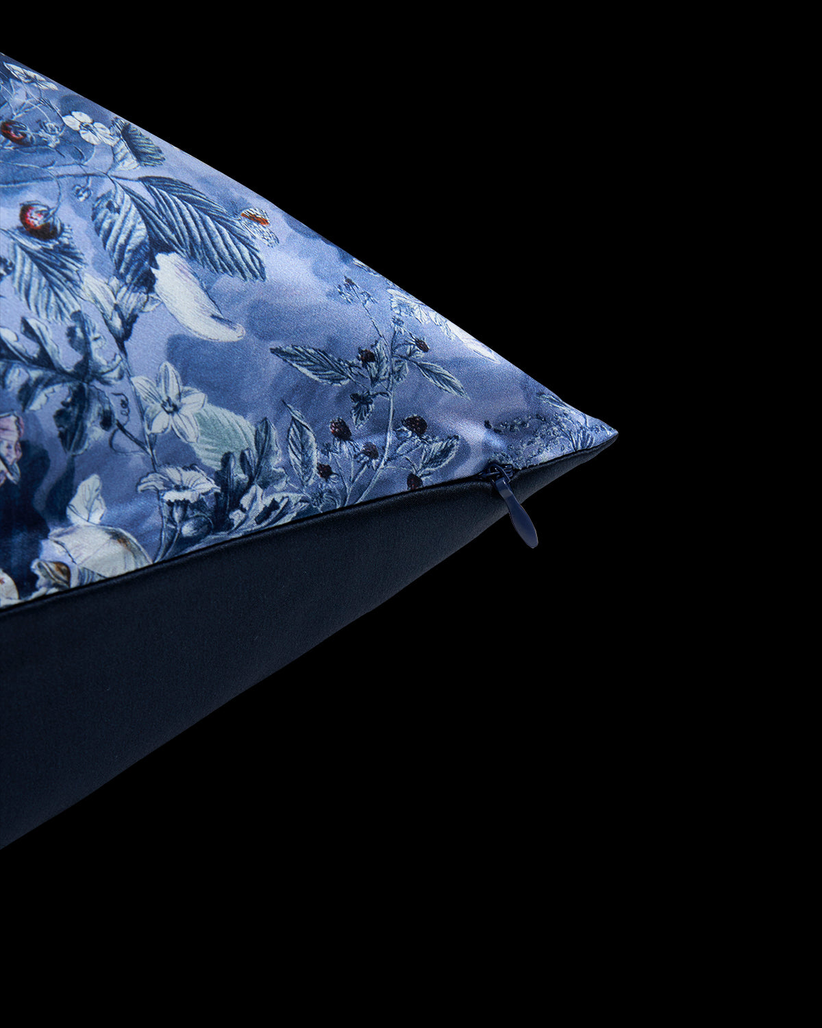 Aurora Silk Pillowcase Midnight Blue