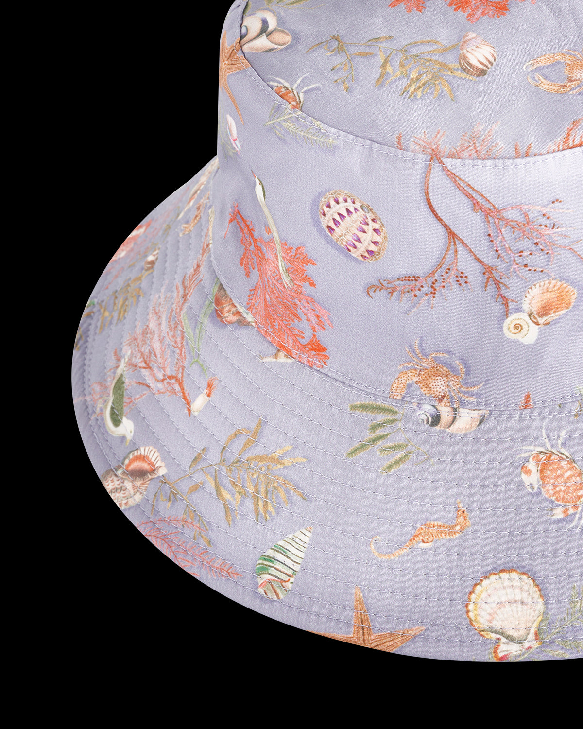 Sombrero Pescador Vintage "Whispering Sands" Azul