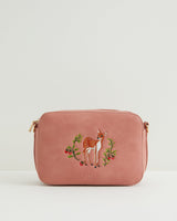 Fawn Embroidered Camera Bag by Fable England