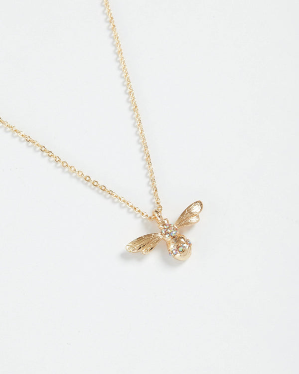 Short Bee Necklace by Fable England