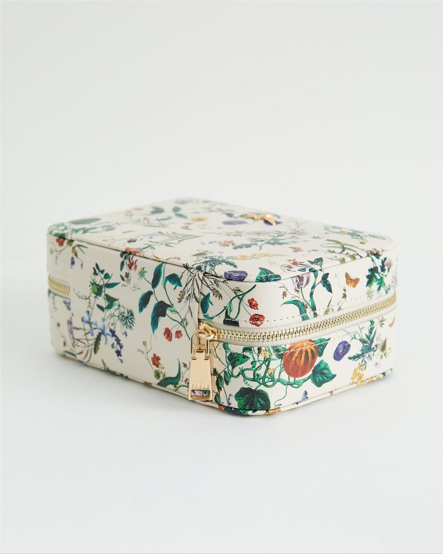 Ivory Pumpkin Large Jewellery Box by Fable England
