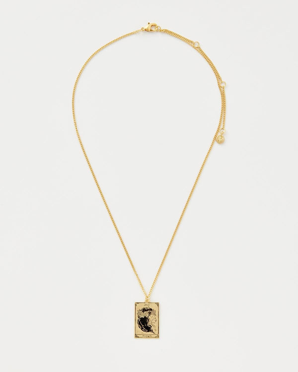 Jessica Roux Strength Talisman Necklace by Fable England