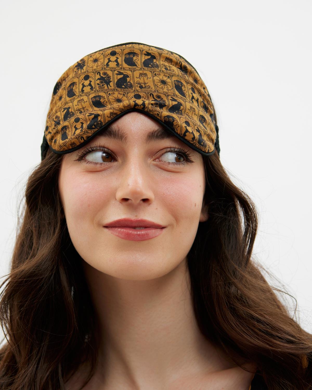 Tarot Tales Celestial Sleep Mask Bronze Gold by Fable England