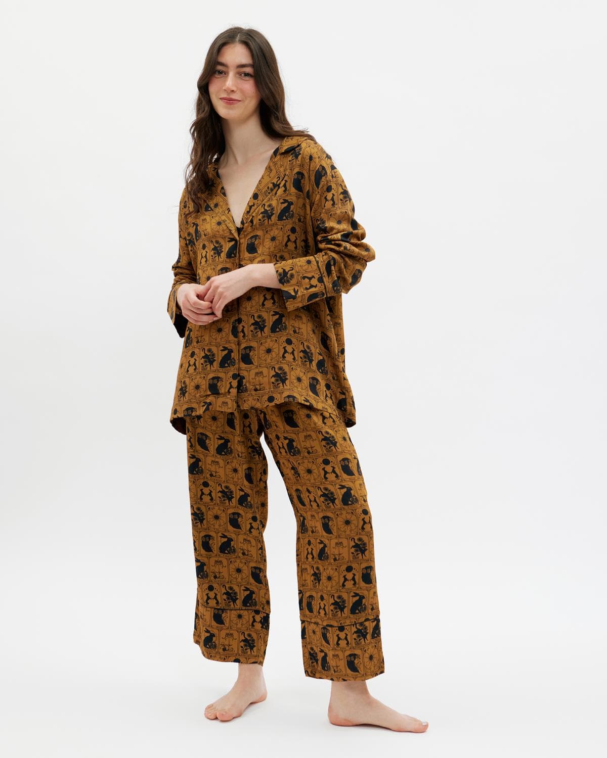 Jessica Roux Tarot Tales Pyjamas - Bronze Gold by Fable England