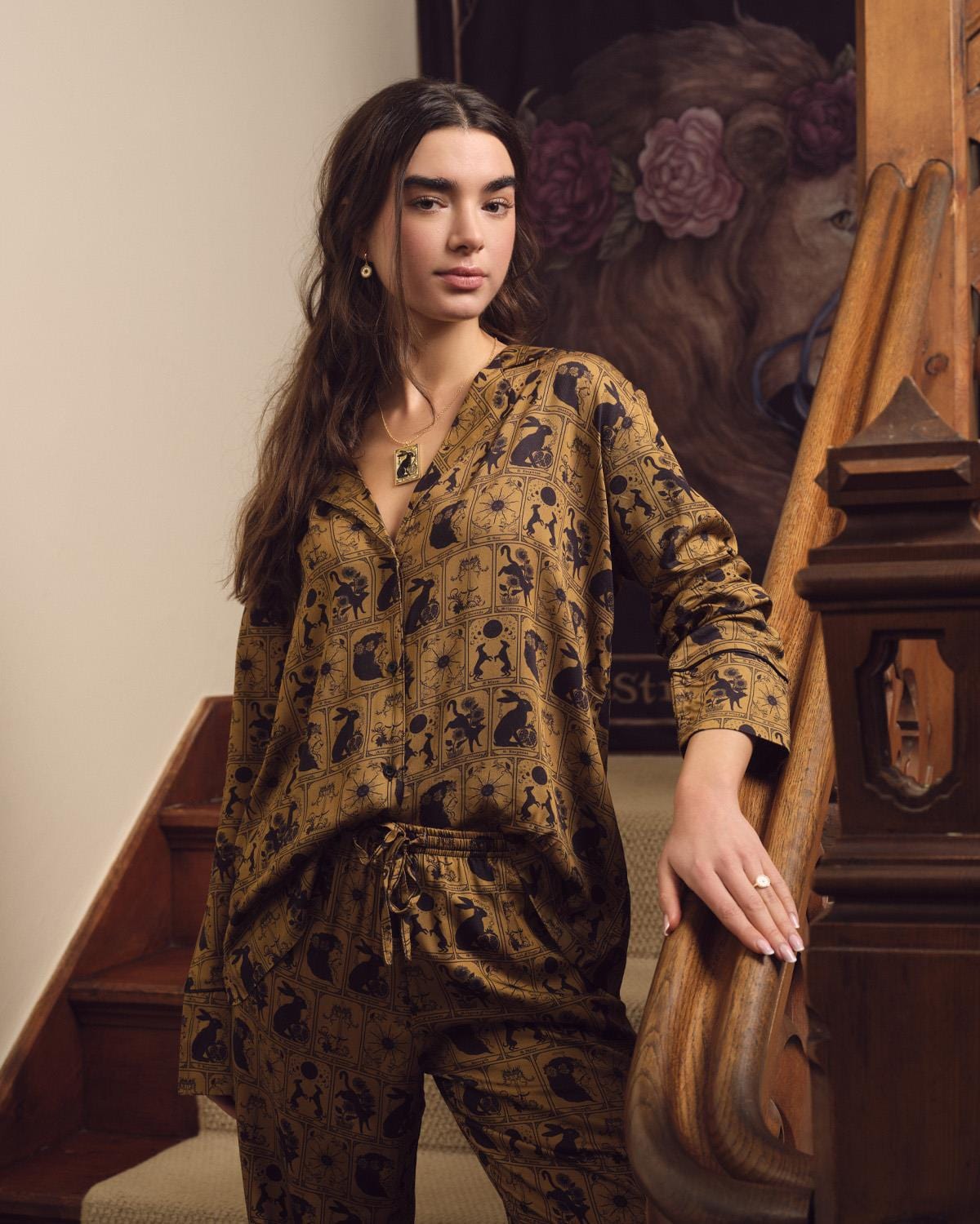 Tarot Tales Pyjamas Bronze Gold by Fable England