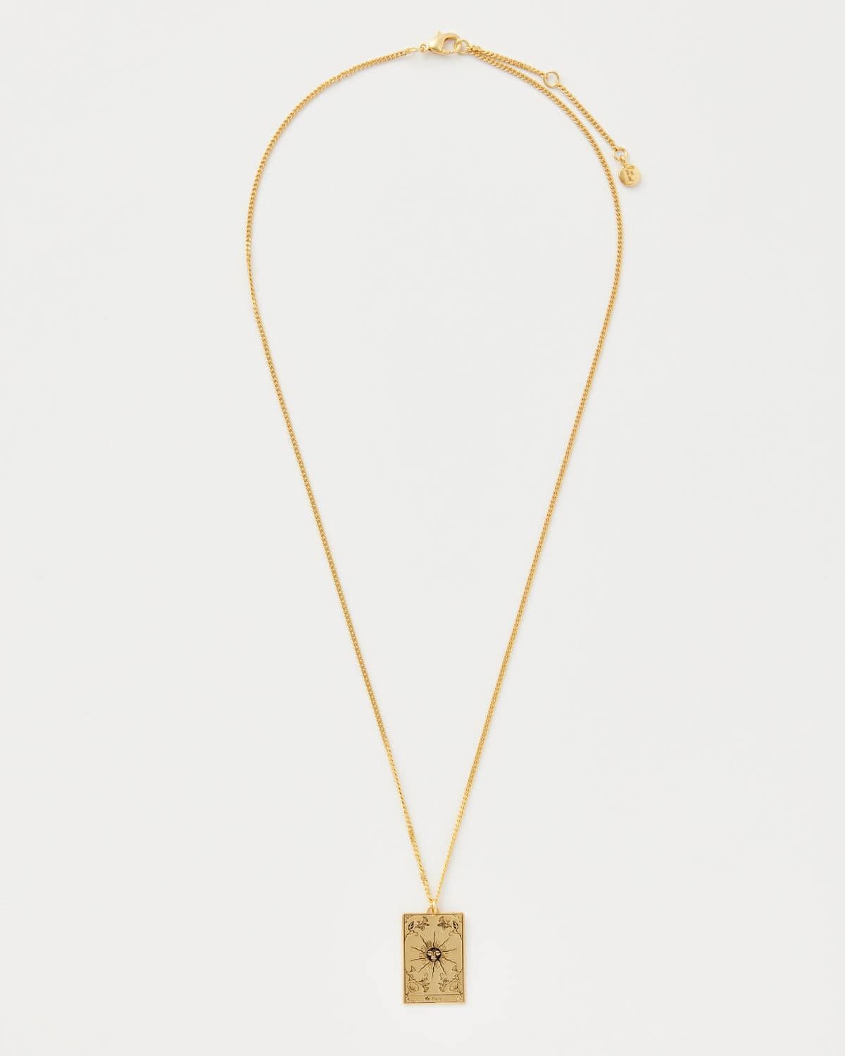 Jessica Roux The Sun Talisman Necklace by Fable England