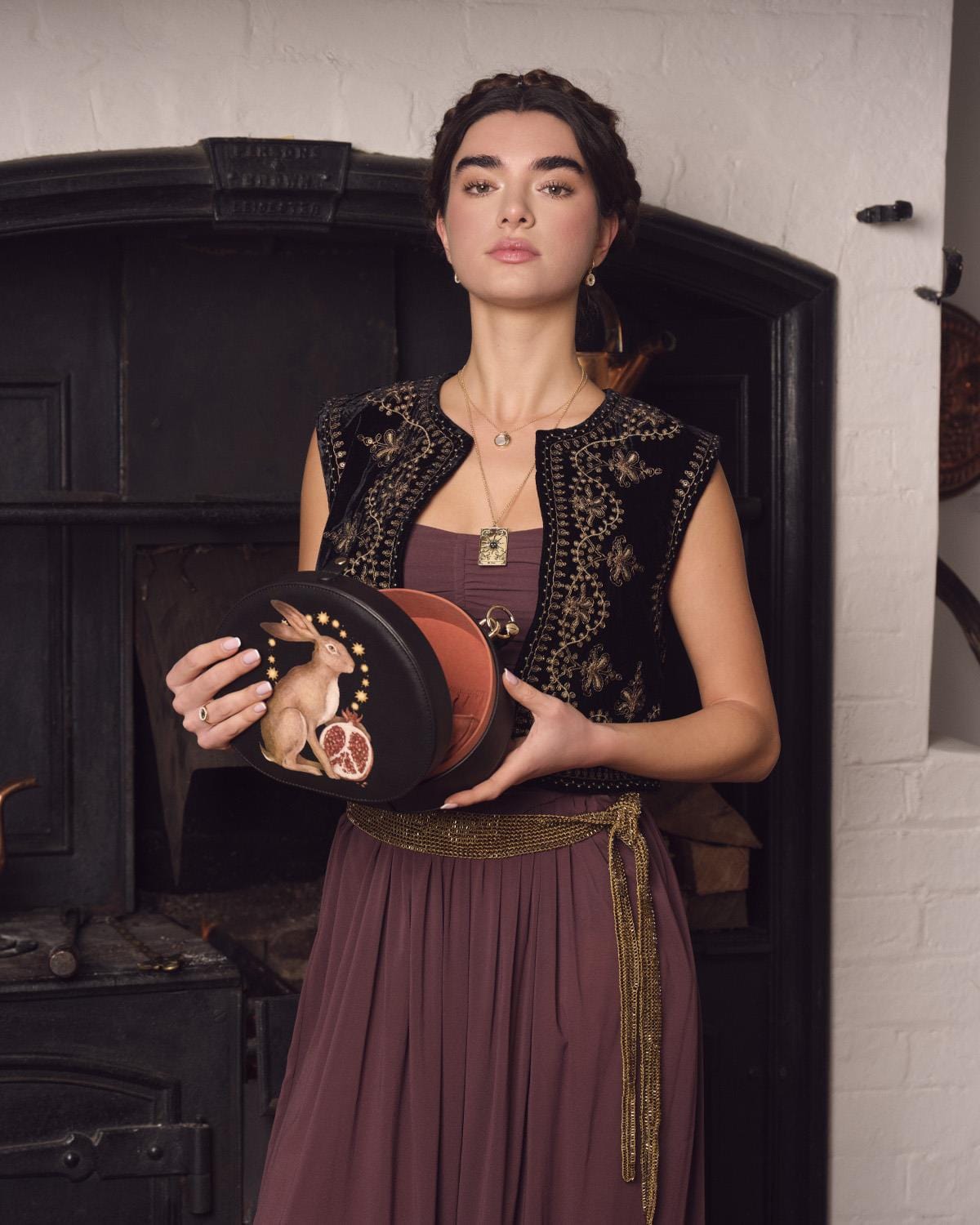 The Sun Talisman Necklace by Fable England