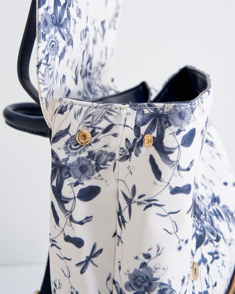 Martha Large Backpack Blooming Blue by Fable England