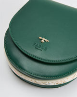 Matilda Saddle Bag - Iris Green by Fable England